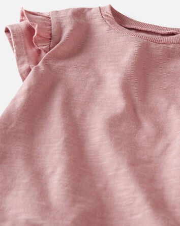 Baby 3-Pack Organic Cotton Flutter T-Shirts, 