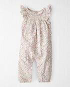 Baby Organic Cotton Gauze Jumpsuit, image 1 of 4 slides