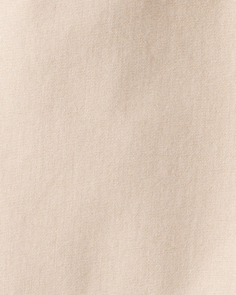 Toddler Boy Cotton Pull-On Fashion Pants - Khaki, image 3 of 4 slides