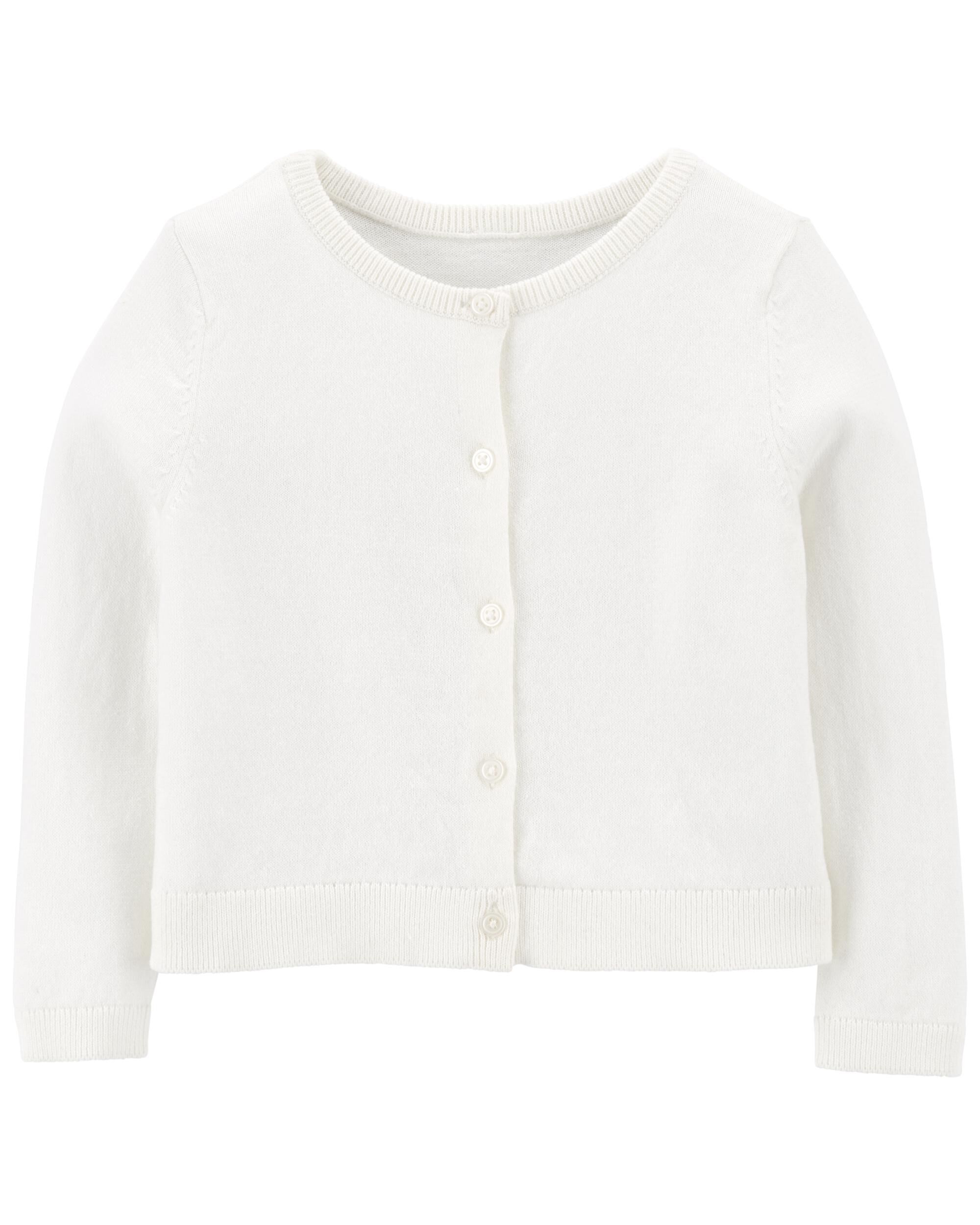 Petite white clearance cardigan sweater