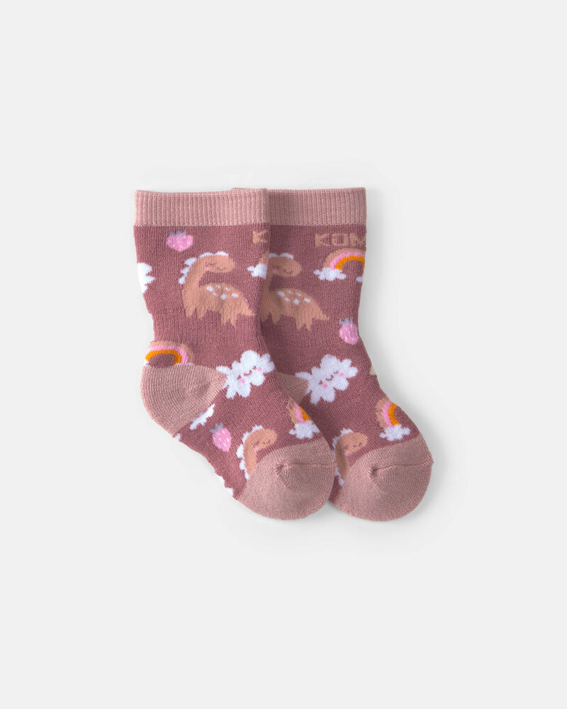 Baby Girl Kombi Little Dino Sock - Pink
, image 1 of 1 slides