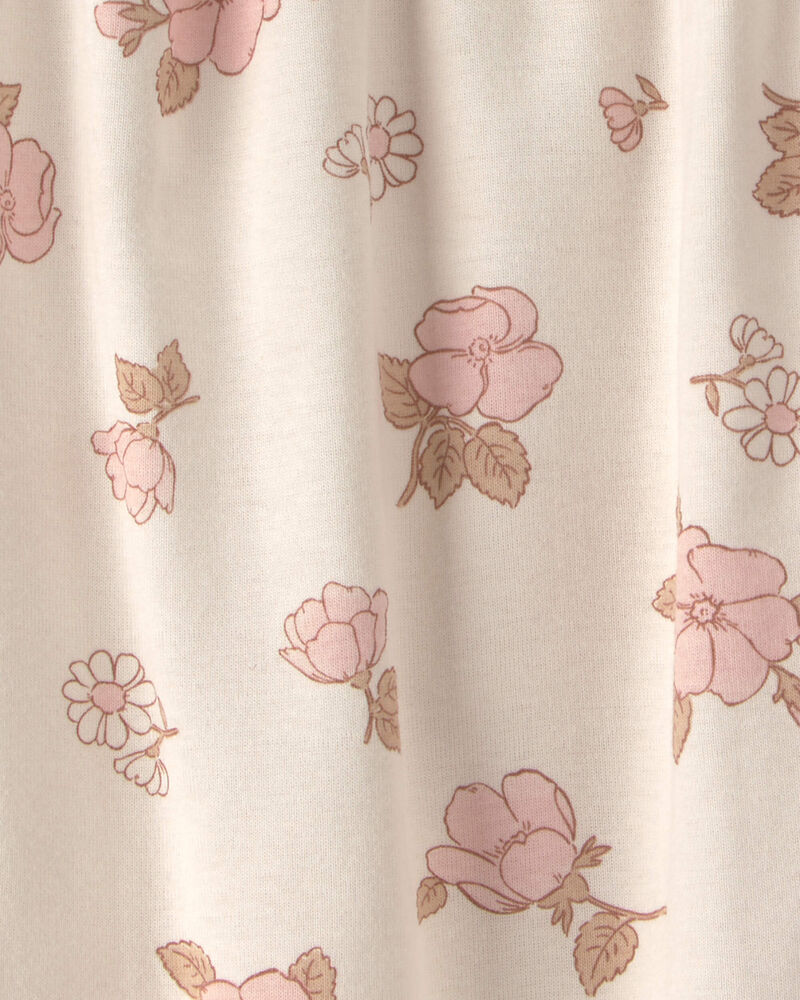 Baby Girl 2-Pack Floral Sleeper Gowns - Pink, image 3 of 5 slides