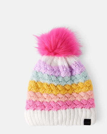 Toddler Girl KOMBI Popsicle Pompom Toque, 