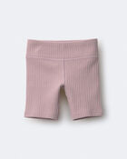 Tout-petit fille - Short de cycliste Brooklyn - Mauve, image 2 sur 6 diapositives