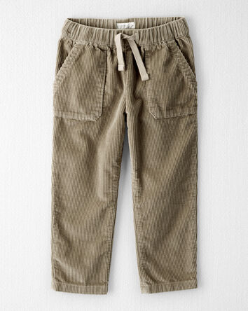 Toddler Boy Organic Cotton Corduroy Pants, 