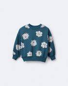 Toddler Squish Otter Sweatshirt™ - Deep Teal, image 5 of 6 slides