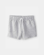 Toddler Boy French Terry Shorts - Grey, image 1 of 4 slides