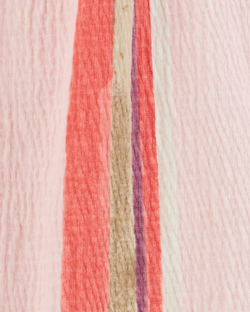 Toddler Striped Geo Print Dress, image 3 of 4 slides
