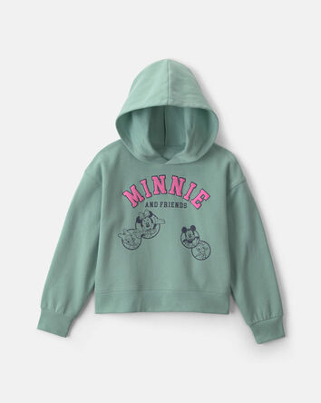 Filles - Chandail &agrave; capuchon en molleton Disney&copy; Minnie Mouse - Vert, 