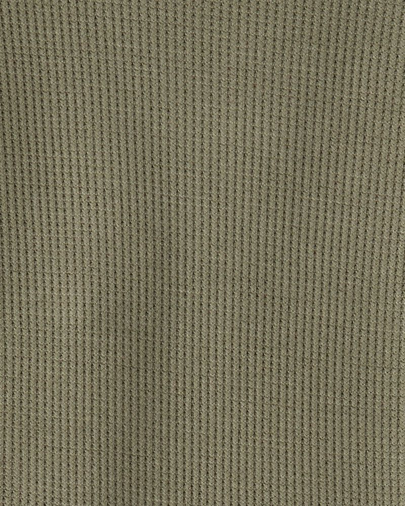 Boys PurelySoft Long-Sleeve 2-Piece pyjamas - Green, image 3 of 5 slides