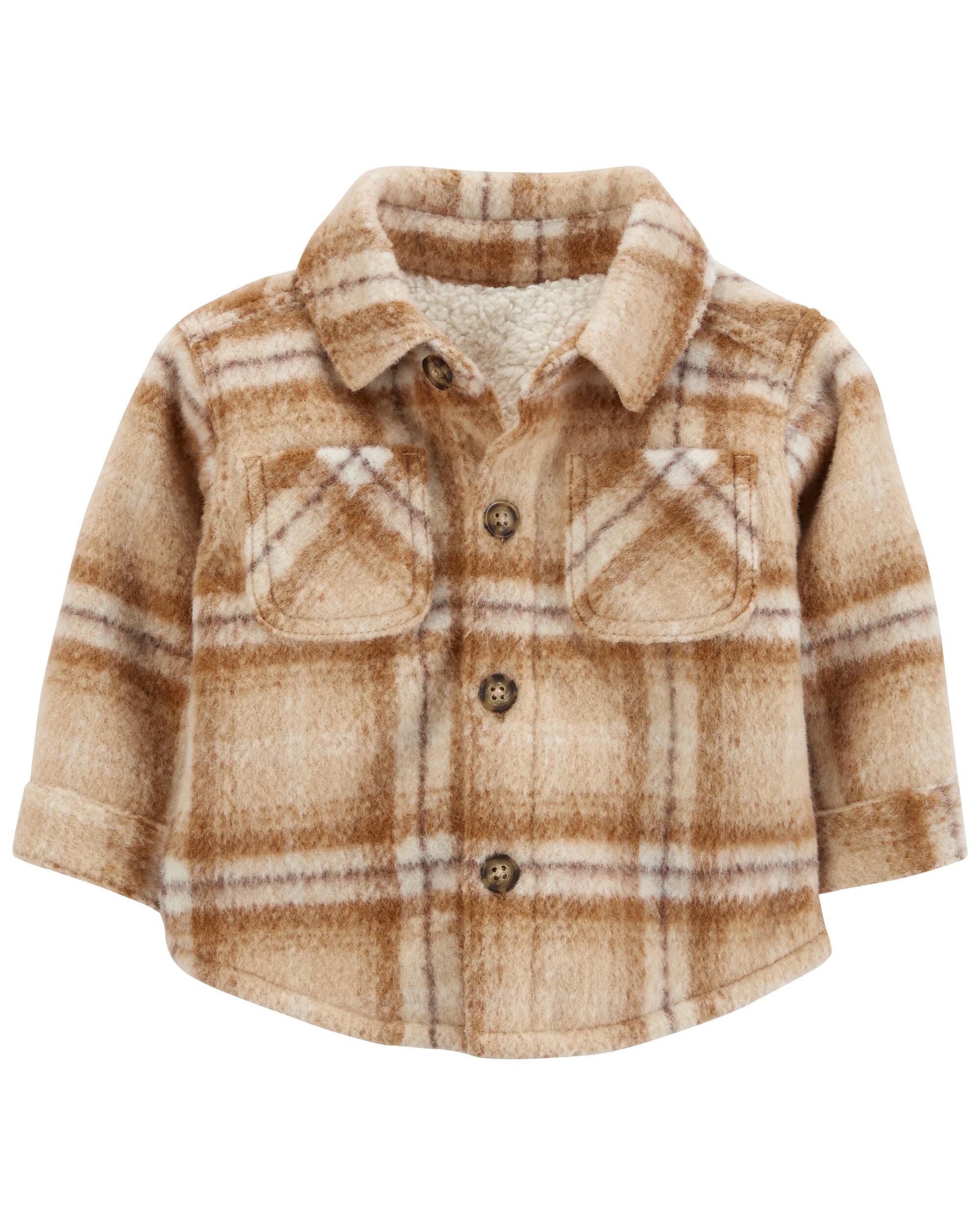 Sherpa lined baby jacket on sale