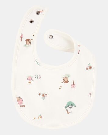 Baby 3-Pack Floral Bibs, 