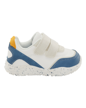  Every Step® First Walker Fashion Sneakers - White/Blue, 
