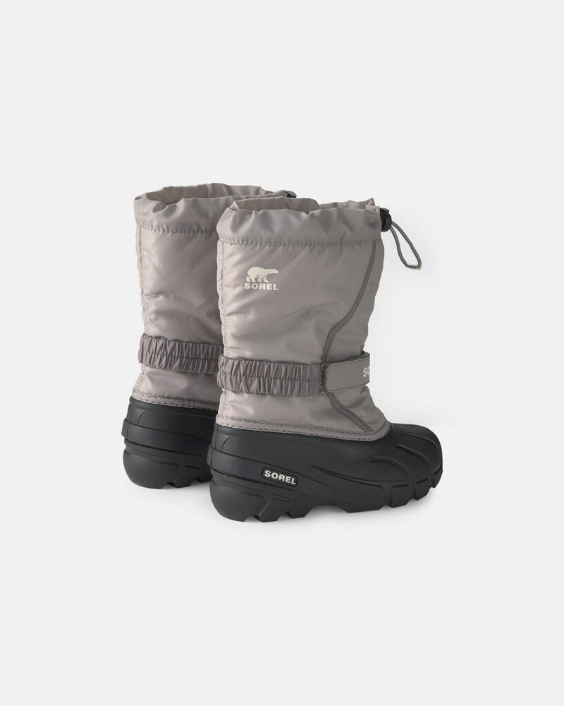 Girls SOREL Flurry&trade;Winter Snow Boot - Grey, image 2 of 3 slides