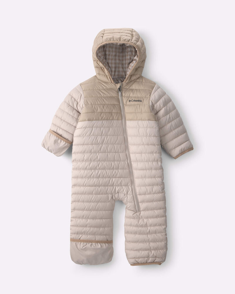 Baby Boy Columbia Powder Lite&trade; II Reversible Bunting- Beige, image 2 of 5 slides