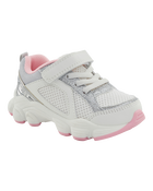 Toddler Athletic Sneakers - White, image 1 of 7 slides
