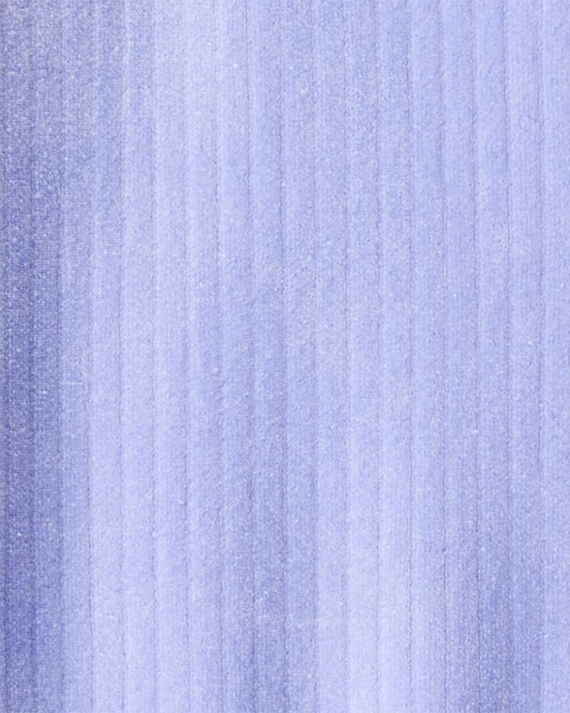 Girls Cozy Rib Dress - Blue, image 3 of 4 slides