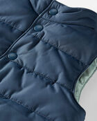 Baby 2-in-1 Puffer Vest Made with Recycled Materials, image 3 of 5 slides