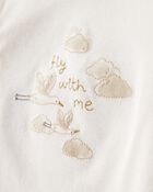 Baby 4-Piece Cloud Print Outfit Set, image 2 of 5 slides