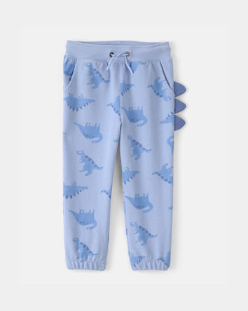 Tout-petit gar&ccedil;on - Joggeurs en French Terry Dinosaure - Bleu, 