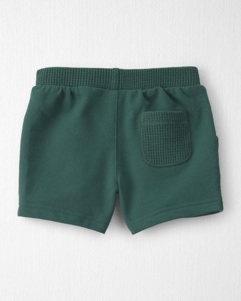 Baby 2-Pack French Terry Shorts Made with Organic Cotton, image 2 of 6 slides