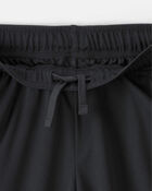 Boys Mesh Active Shorts - Black, image 2 of 5 slides