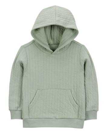 Baby Hooded Doubleknit Pullover - Green, 