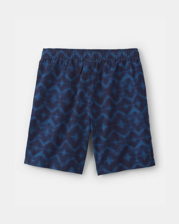 Boys Geometric Shorts - Blue, 