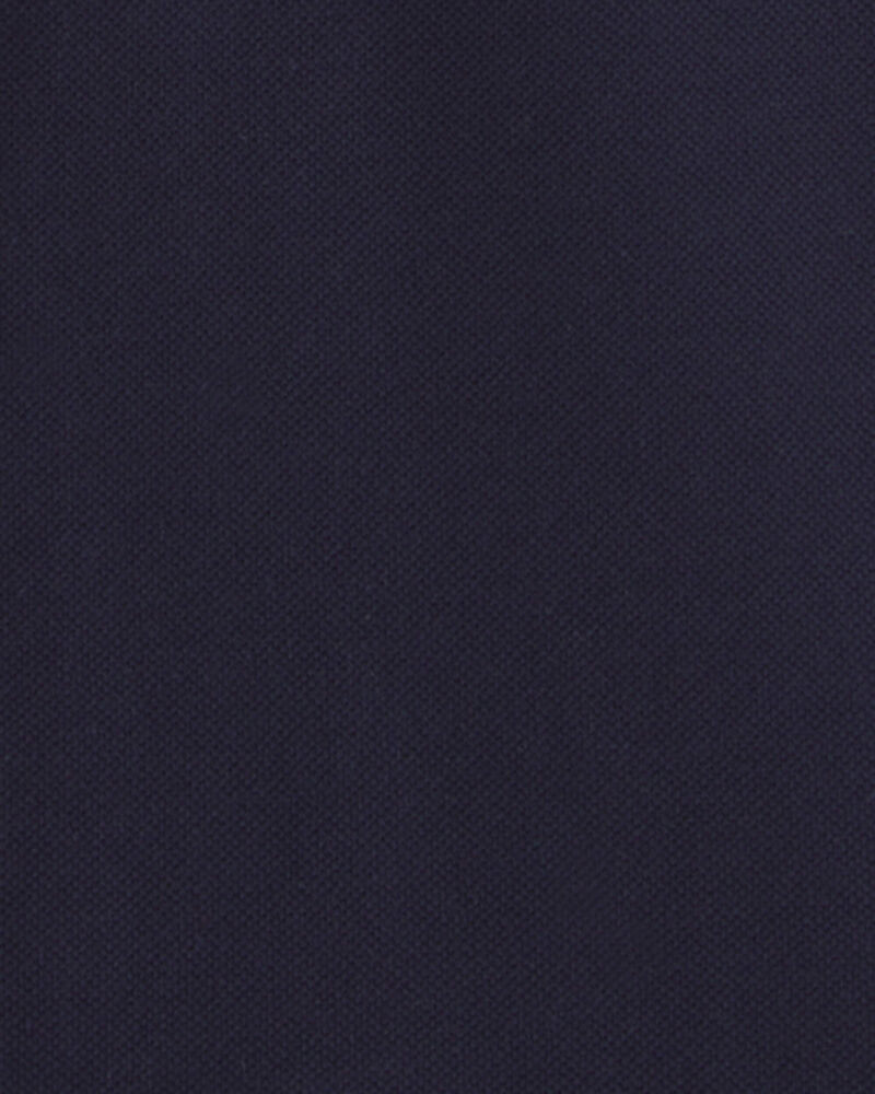 Tout-petit gar&ccedil;on - Polo d&rsquo;uniforme en piqu&eacute; - Bleu marine, image 2 sur 2 diapositives