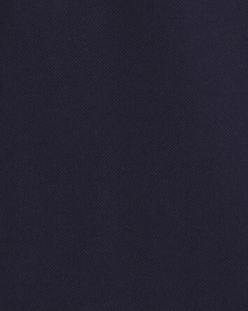 Toddler Boy Piqu&eacute; Uniform Polo Shirt - Navy, 