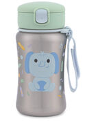 Besties Squad Stainless Steel Straw Bottle - Elephant, image 1 of 3 slides