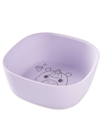Toddler Besties Squad Silicone Bowl - Purple, 