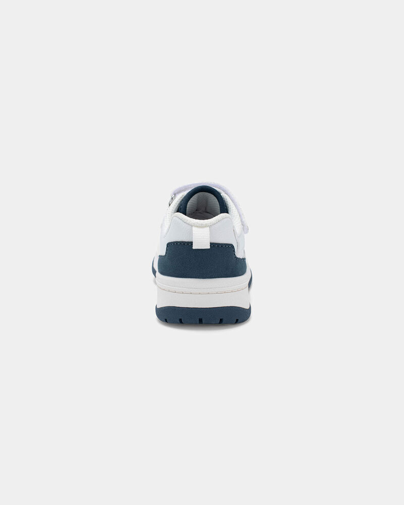 Tout-petit gar&ccedil;on - Espadrilles d&eacute;contract&eacute;es - Bleu marine/Blanc, image 3 sur 6 diapositives