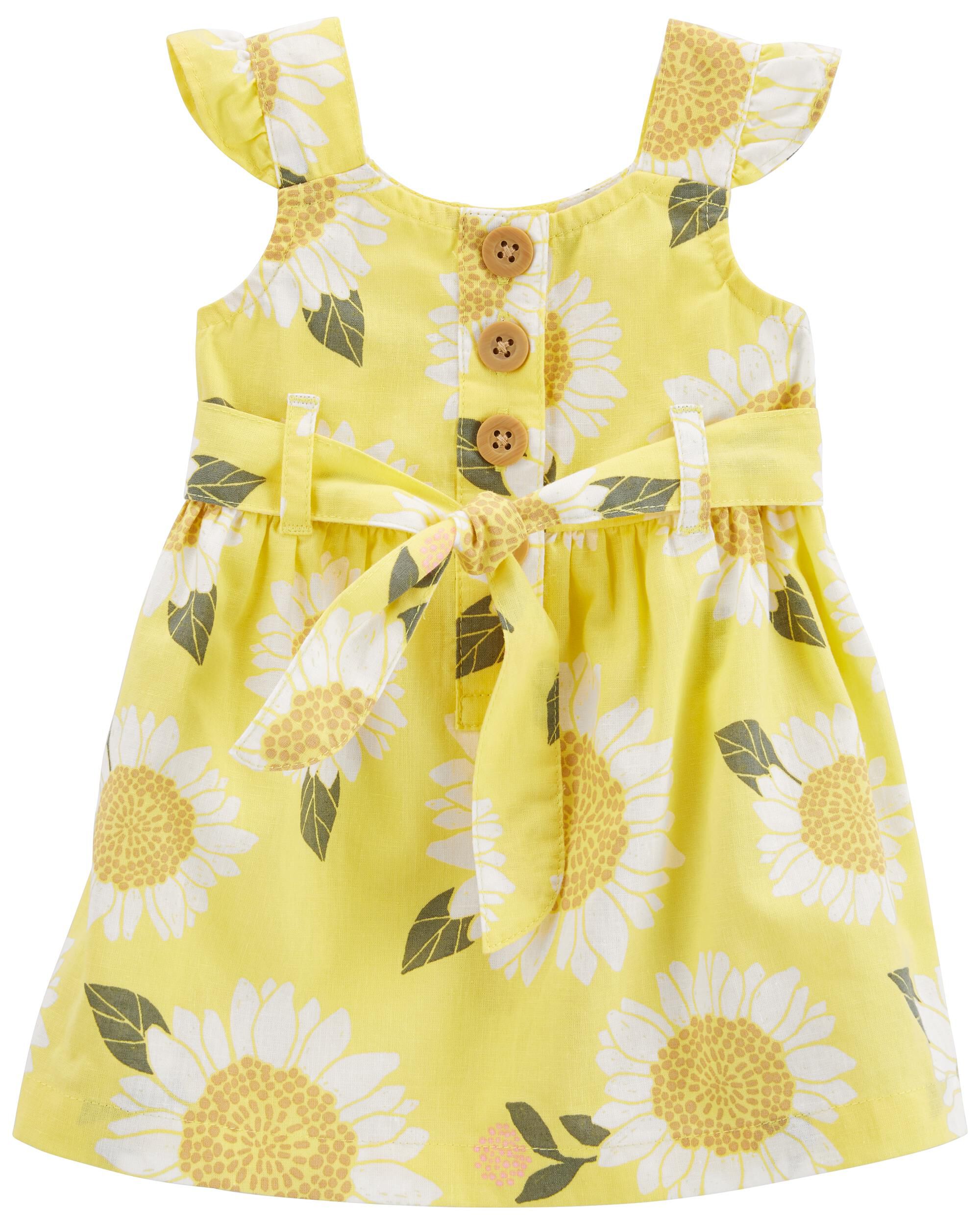 Carters sales yellow dress