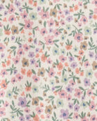 Bébé - Pyjama 2 pièces en coton biologique à fleurs, image 3 sur 4 diapositives