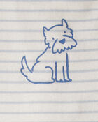 Baby Girl 5-Pack Swan Multipack Bodysuits - Purple/Blue, image 3 of 7 slides