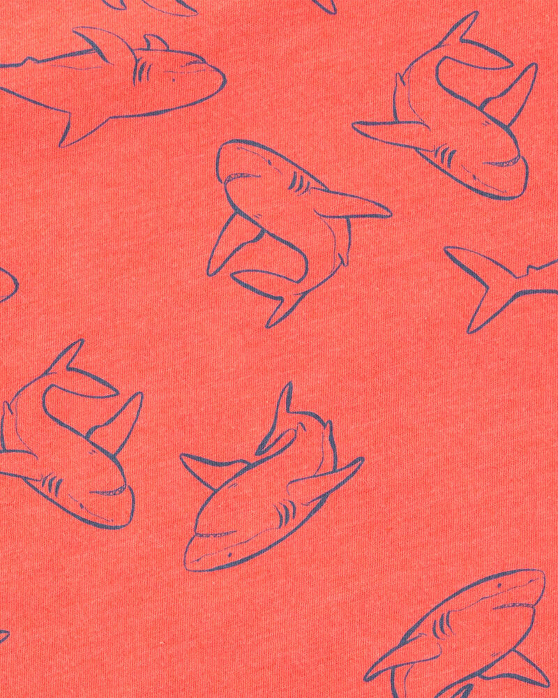 Baby 2-Piece Shark Tank & Pull-On Short Set, image 2 of 3 slides