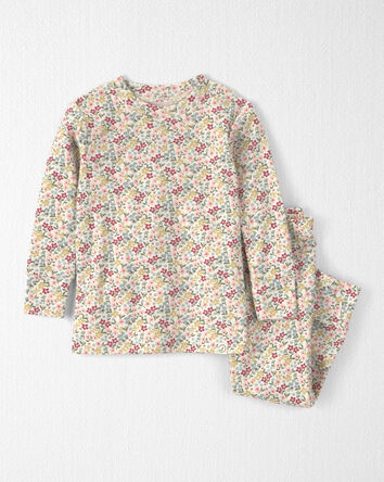 Baby Girl 2-Piece Organic Cotton Pajamas in Floral, 