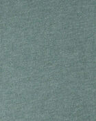 Toddler Boy Solid Fleece Long-Sleeve Hoodie - Green, image 2 of 3 slides