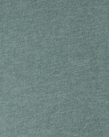 Toddler Boy Solid Fleece Long-Sleeve Hoodie - Green, 