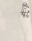 Toddler Boy Toucan Tropical Graphic Tee - Cream, image 4 of 6 slides
