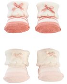 Bébé 2 paires de chaussons, image 1 sur 2 diapositives