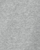 Boys Fleece Zip-Up Hoodie - Grey, image 2 of 3 slides
