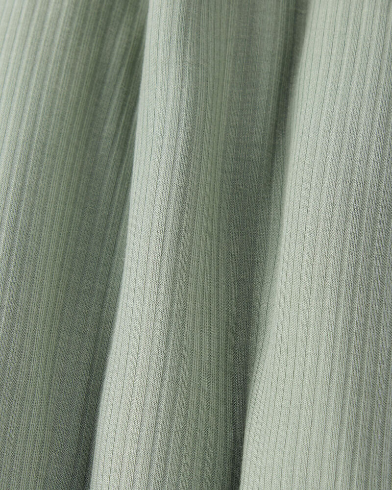 Bébé Gigoteuse PurelySoft à fermeture à glissière à 2 sens - Vert, image 3 sur 5 diapositives