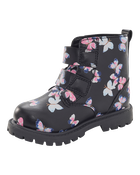 Enfant en bas &acirc;ge Bottes &agrave; boucles &agrave; motif de c&oelig;ur de papillon, image 6 sur 6 diapositives
