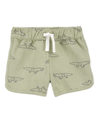 Baby Boy 3-Piece Alligator Outfit Set - Green/Grey, image 2 of 5 slides