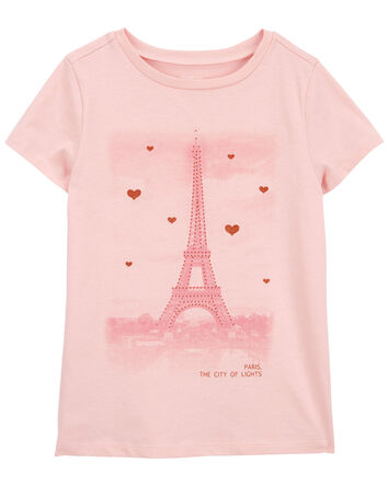T-shirt à imprimé de Paris, 