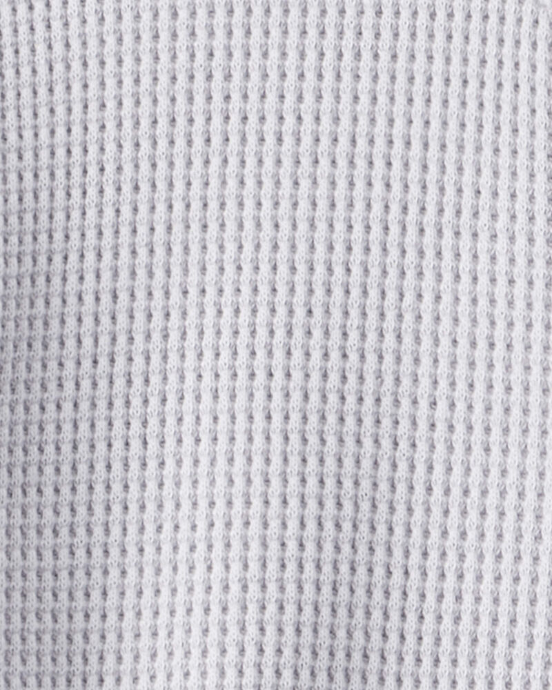 Toddler 2-Pack Waffle Knit Long-Sleeve Tees Made with Organic Cotton, image 4 of 6 slides