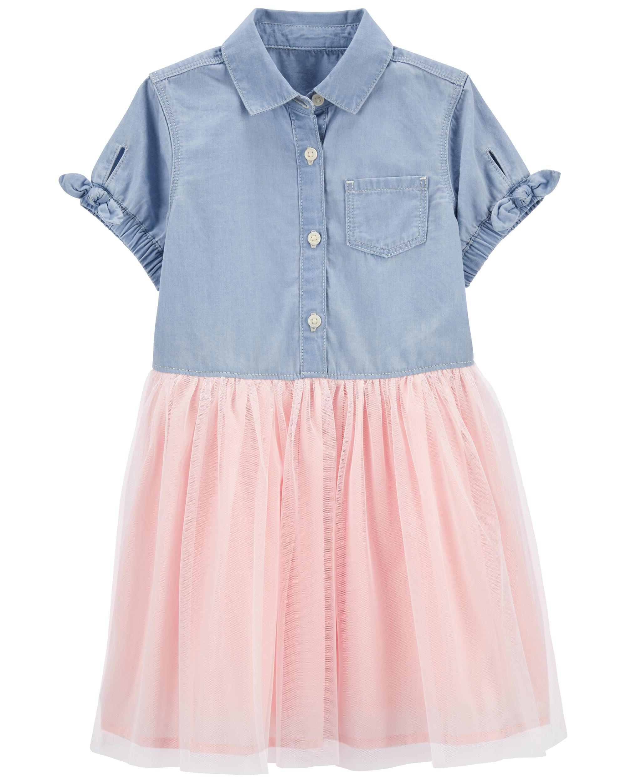 Carters on sale jean dress