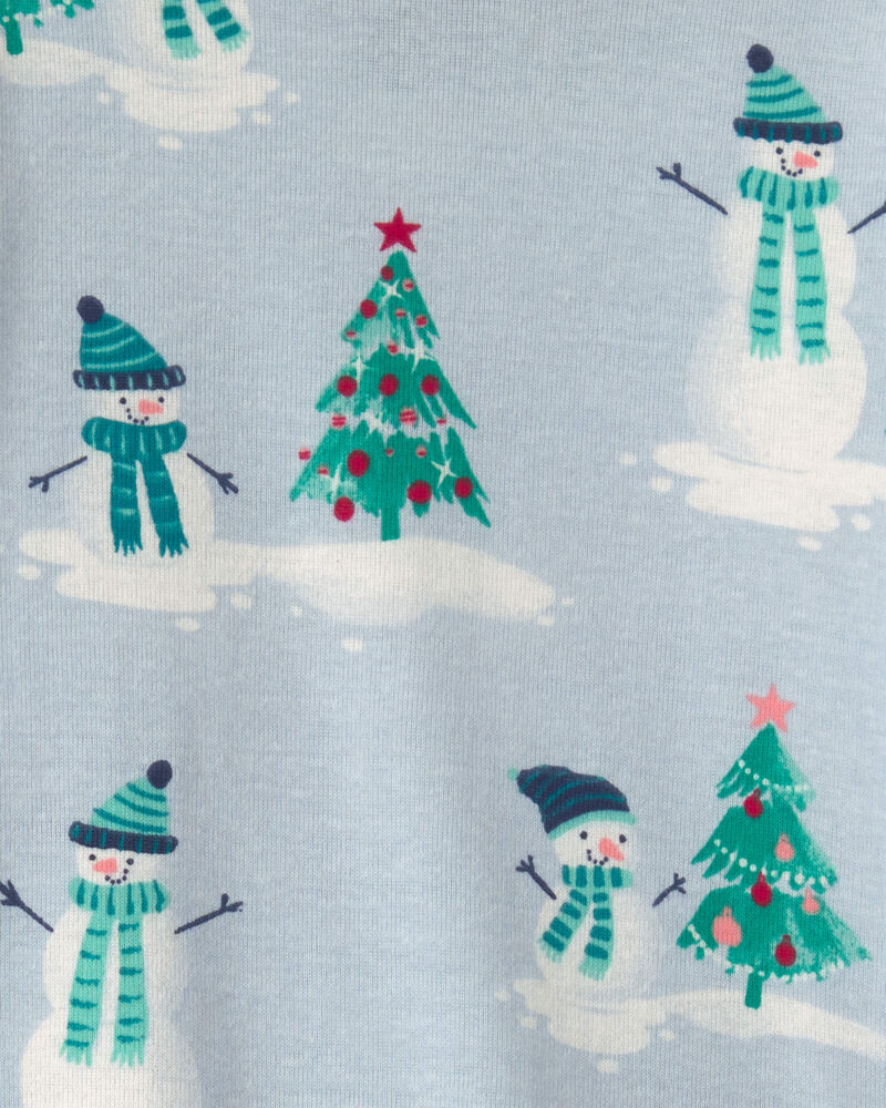 Baby 2-Piece Snowman Snug Fit 2-Piece Pyjama Set, image 2 of 3 slides